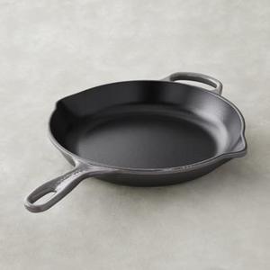 Le Creuset Signature Cast-Iron Fry Pan, 10", Oyster Grey