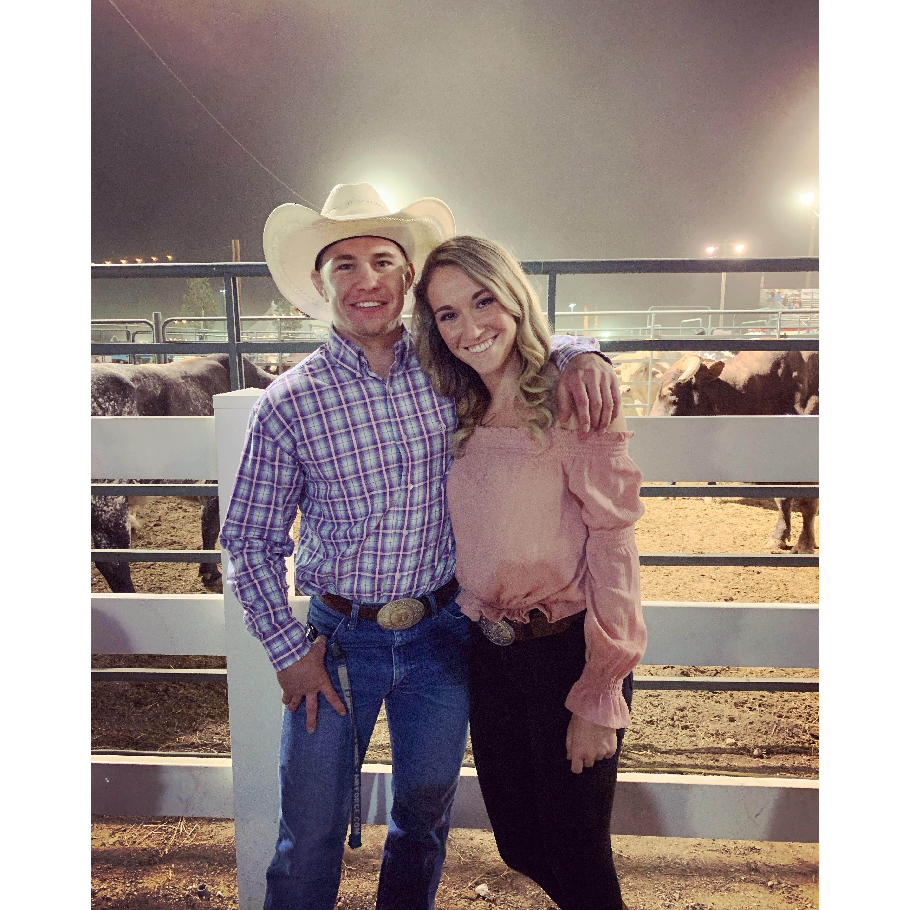 3rd time at the Rodeo together.