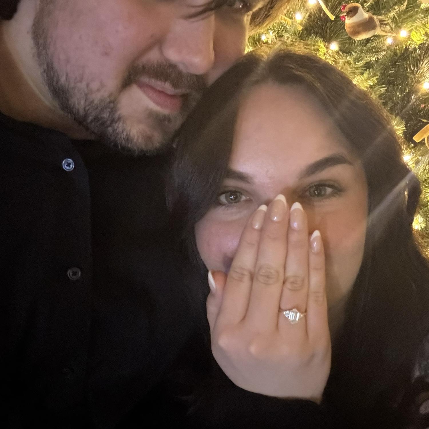 Engaged on New Year’s Eve!