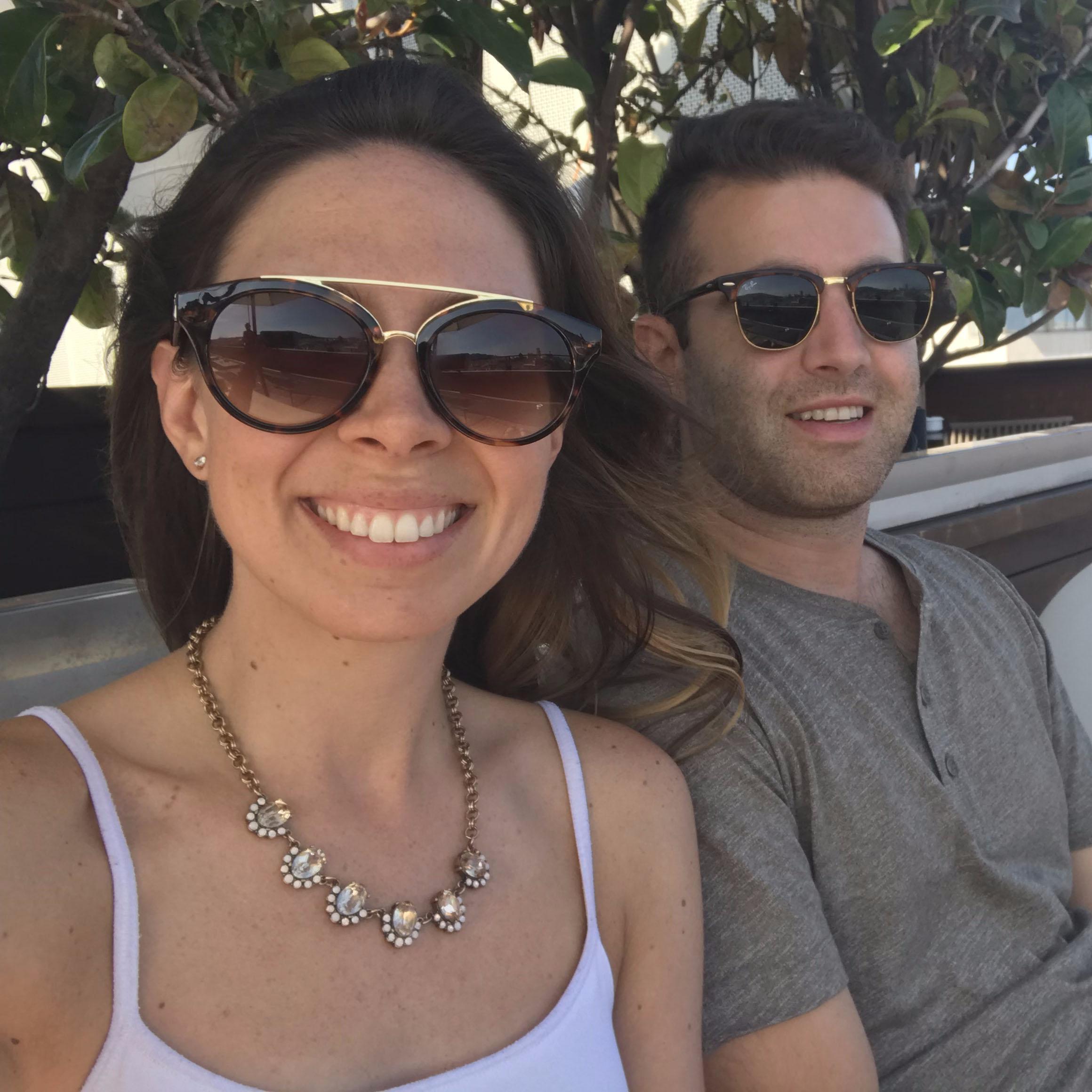Rooftop bar in Barcelona!