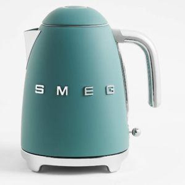 Smeg Matte Mocha Electric Tea Kettle + Reviews | Crate & Barrel