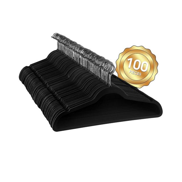 Megagoods 100-Pc. Velvet Hanger Set