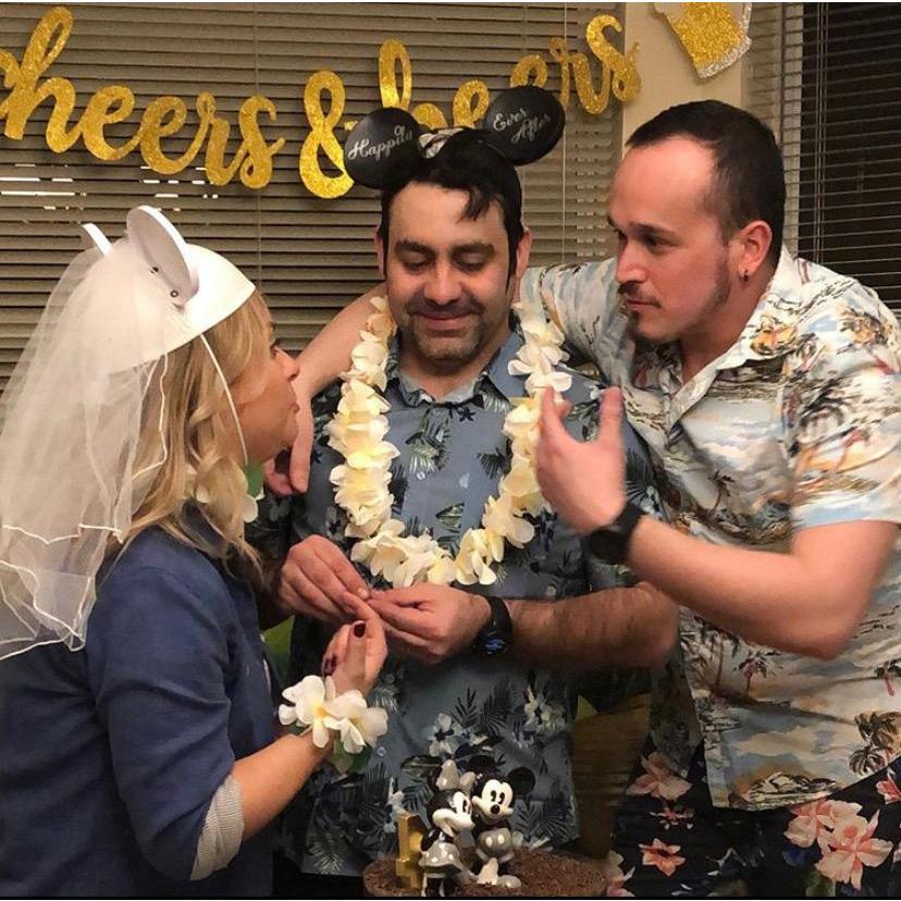 Beto marrying friends!