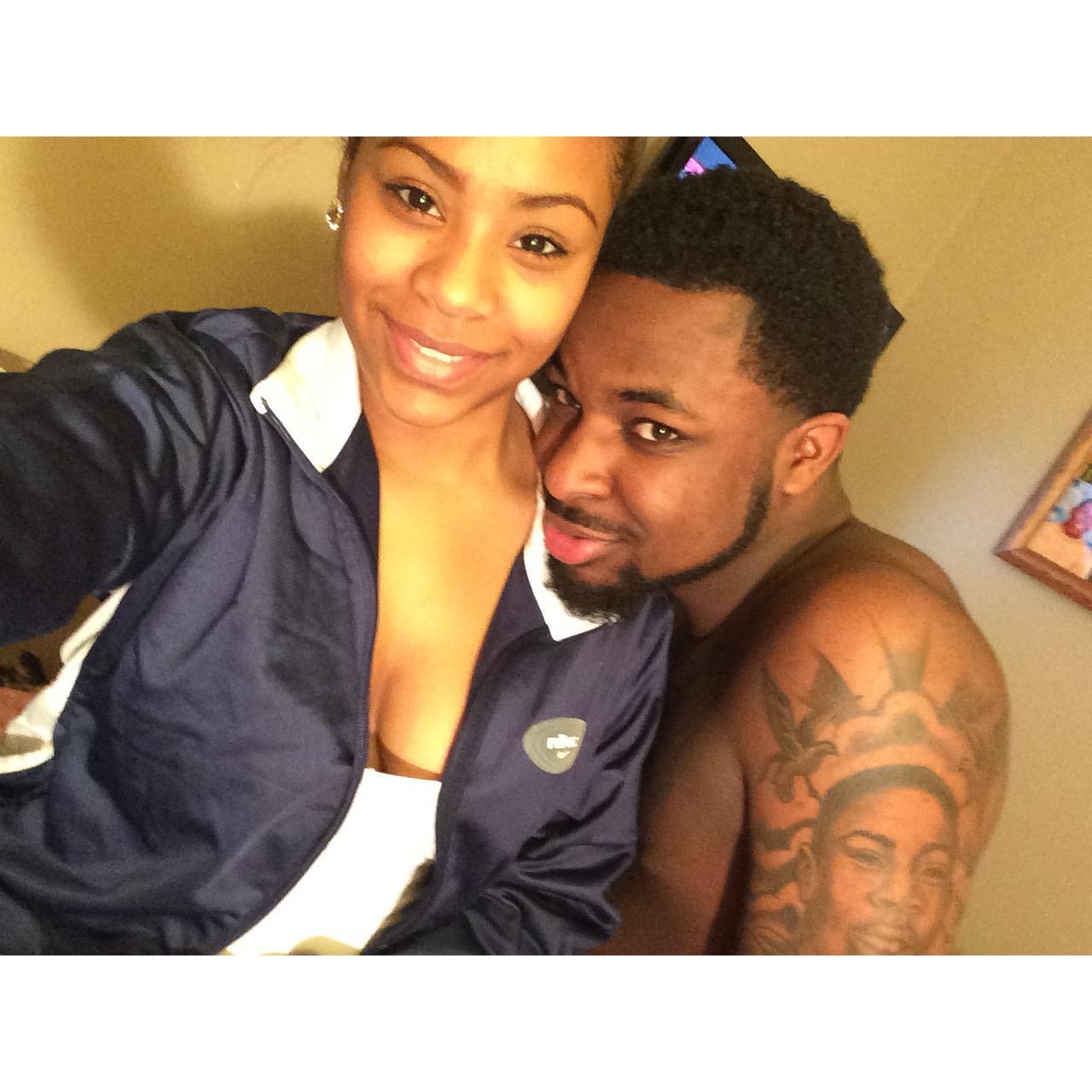 My first time over at his house!.