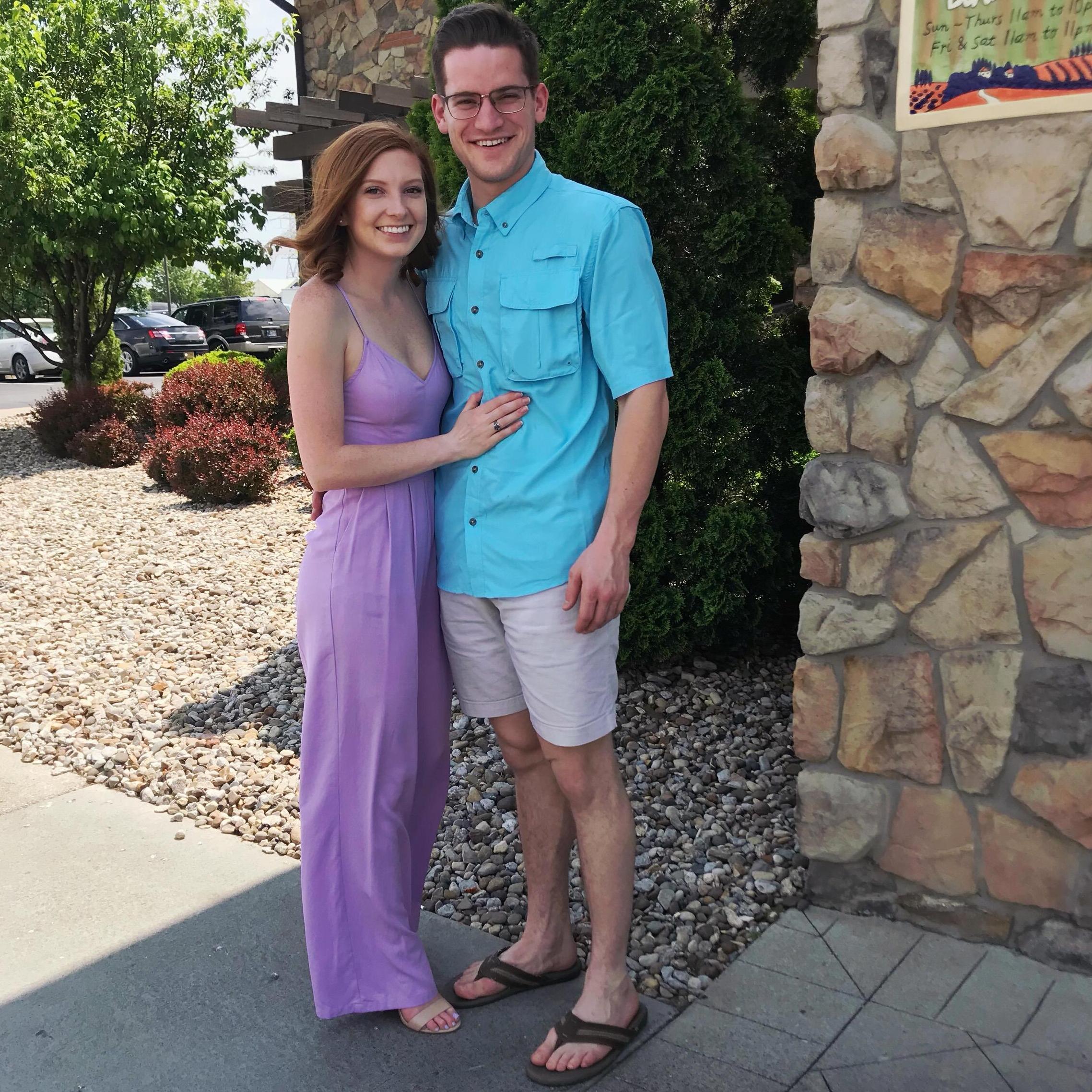 Graduation celebration for Bailey in 2018