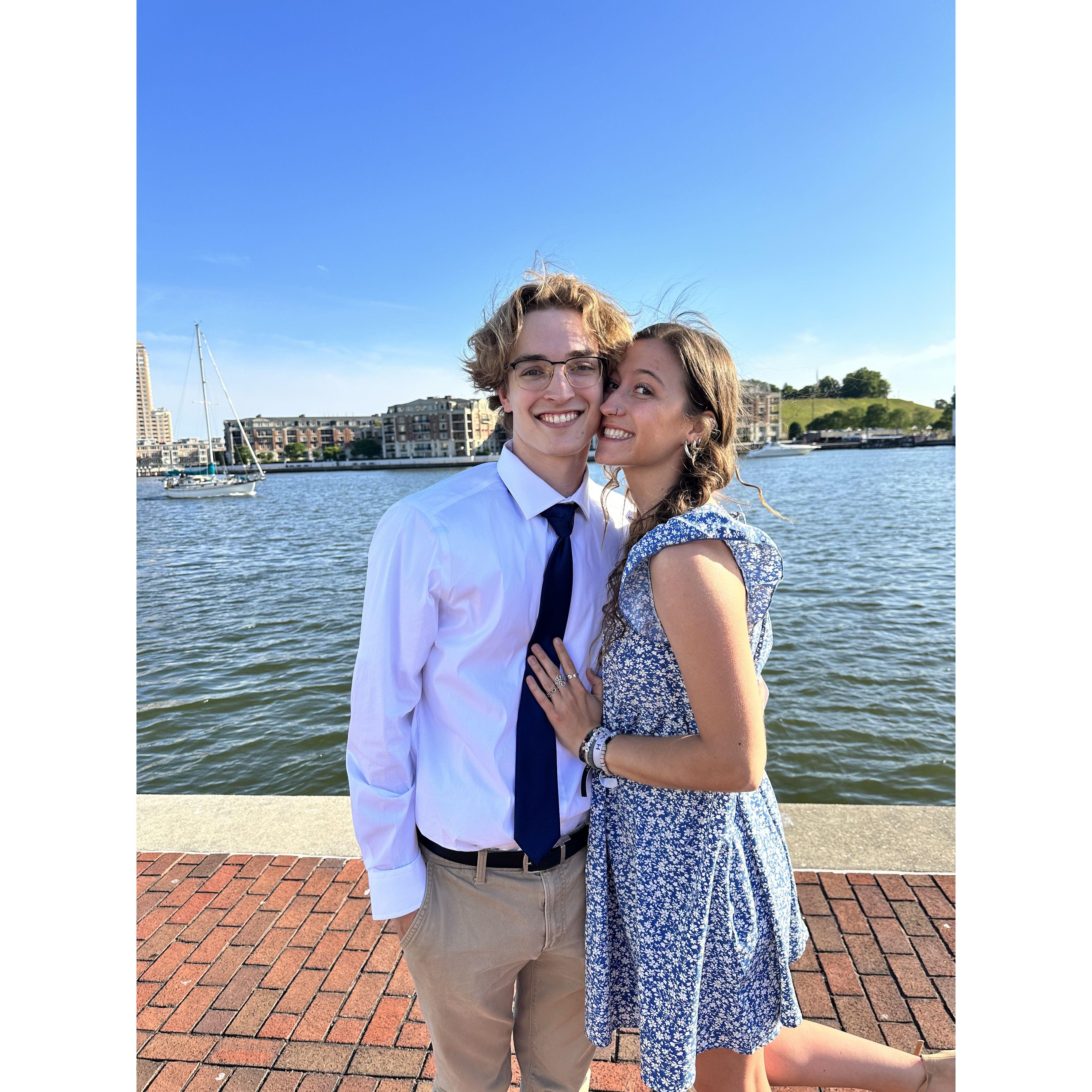 Shane graduated and we were dating 6 months!!