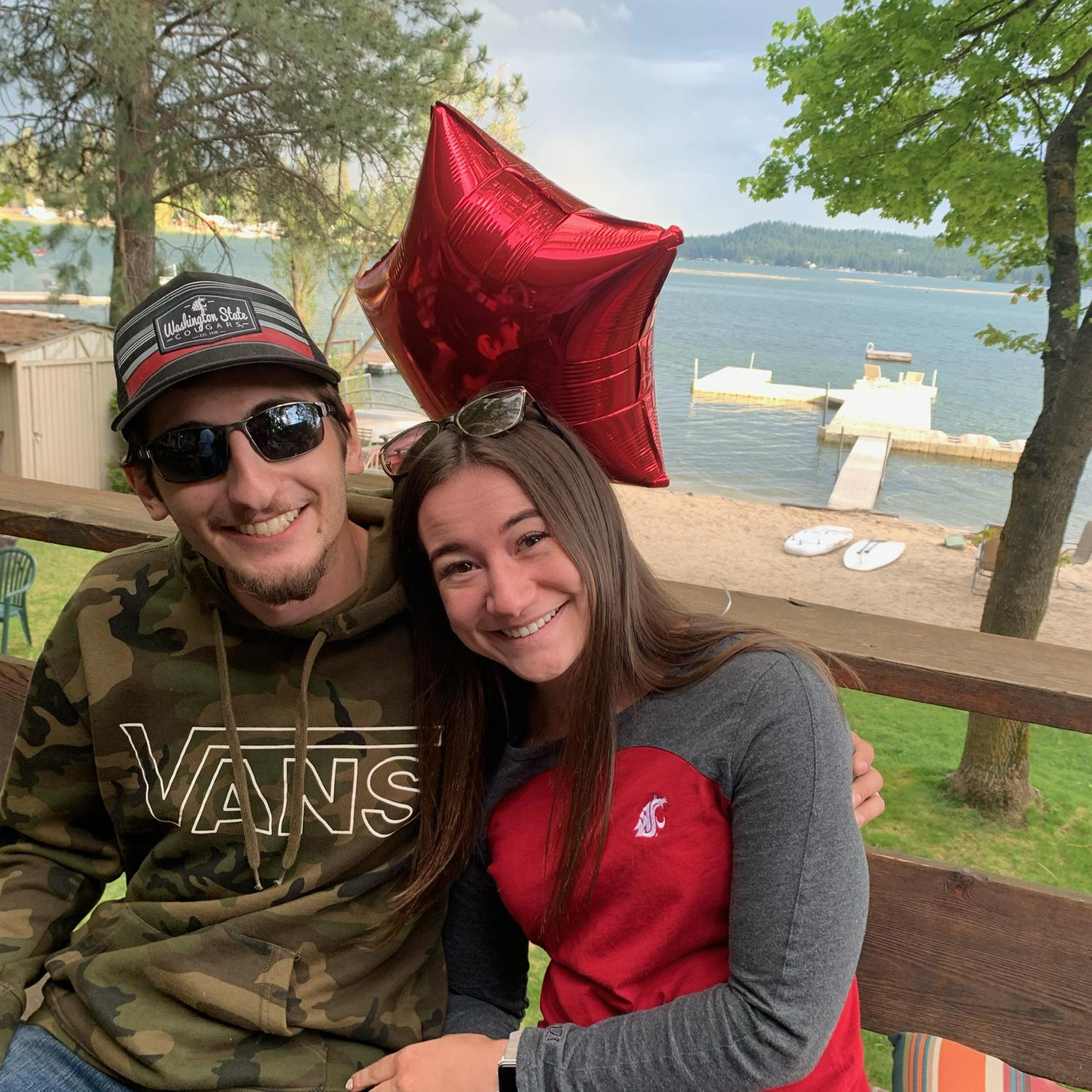 Jacob’s college grad party. Sco Cougs!