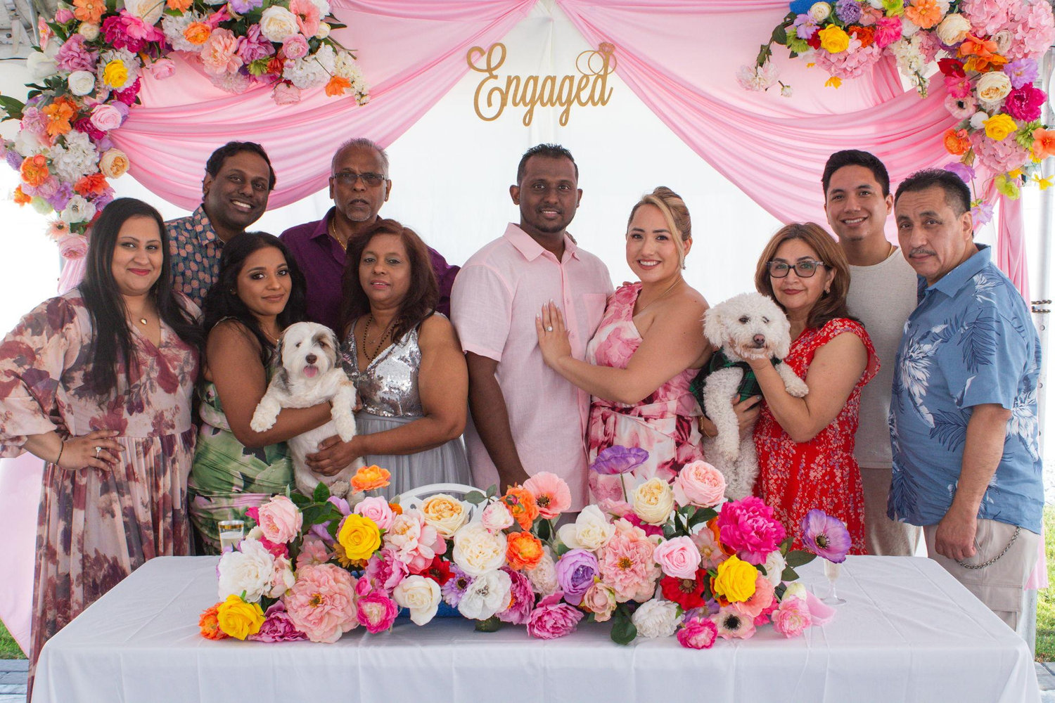 The Wedding Website of Vishaan Tiwarie and Stephanie Aguirre