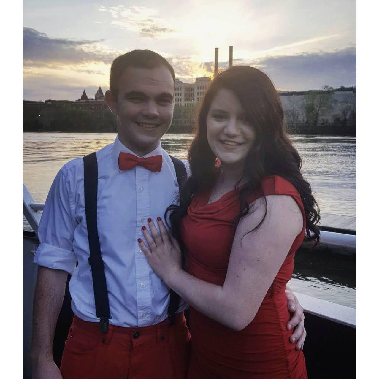 Our first formal together