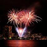 Friday Night Fireworks @ The Royal Hawaiian on Waikiki