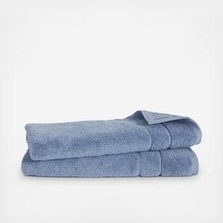 Super-Plush Turkish Cotton Hand Towel, Set of 2