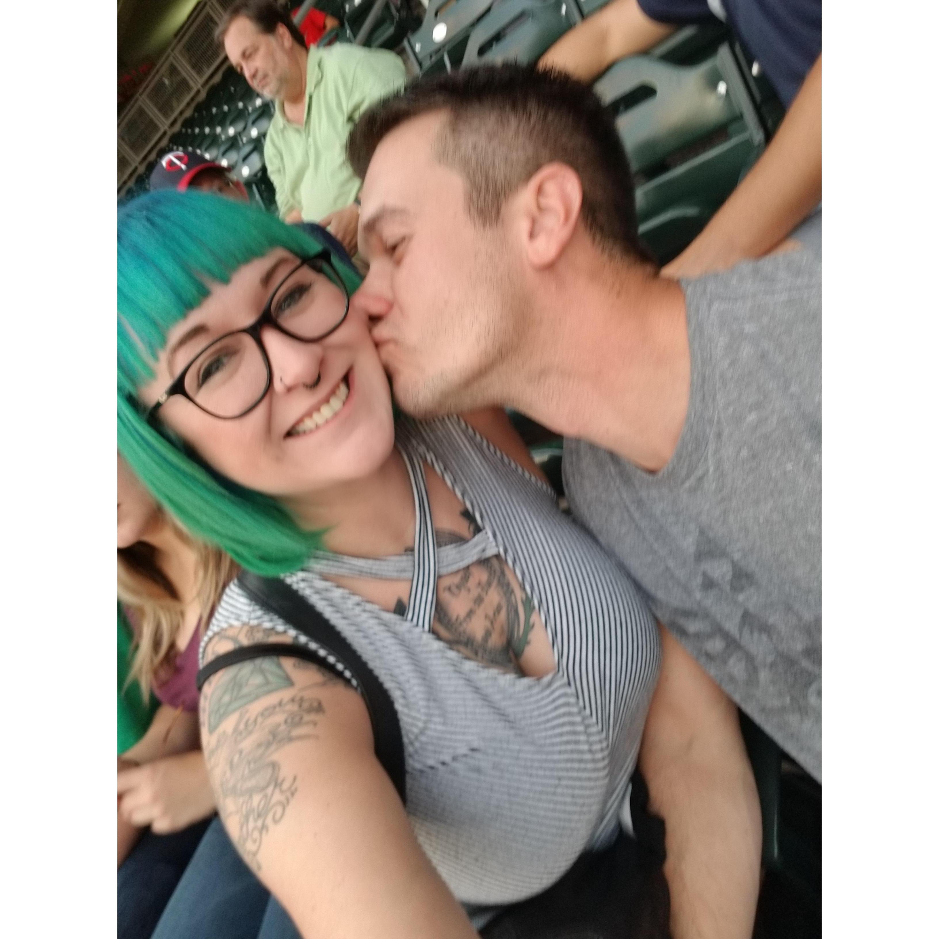 First Twins game together, September 2017