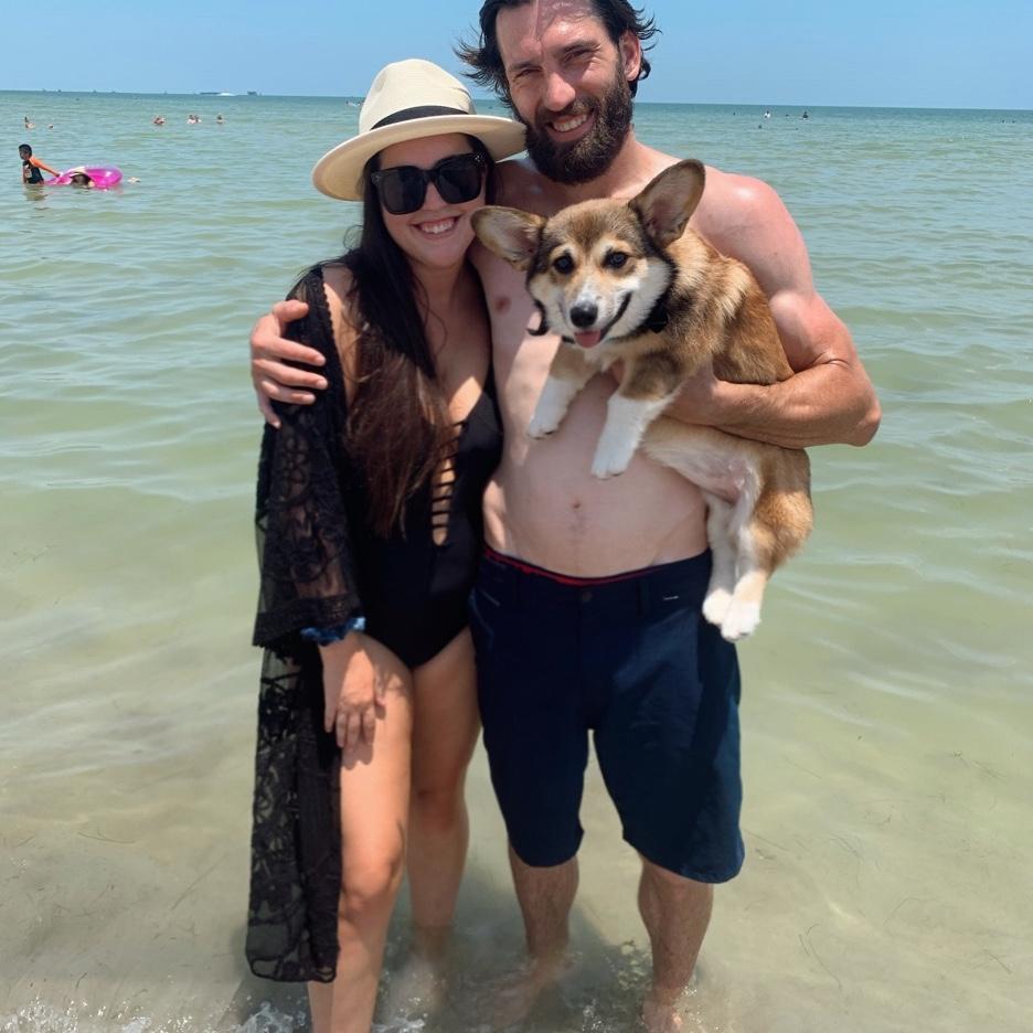 First family beach trip!