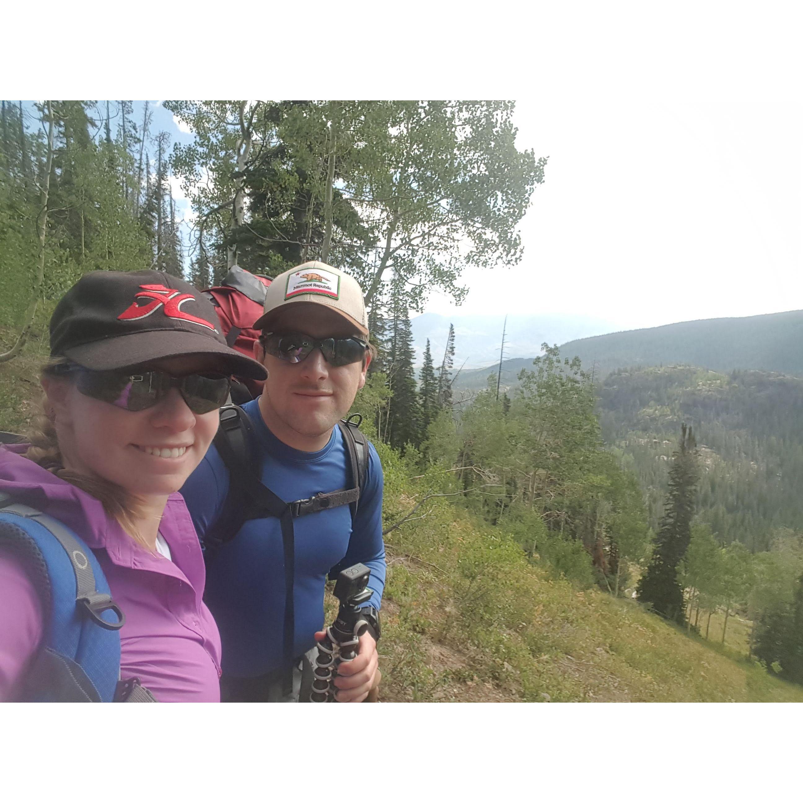 Backpacking in the Eagles Nest Wilderness, 2018