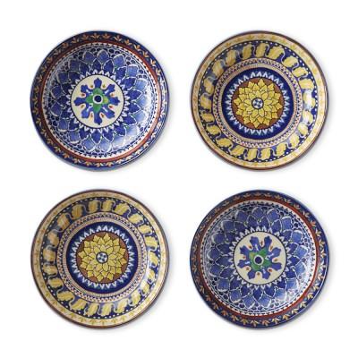 Sicily Mixed Dipping Bowls, Set of 4, Large