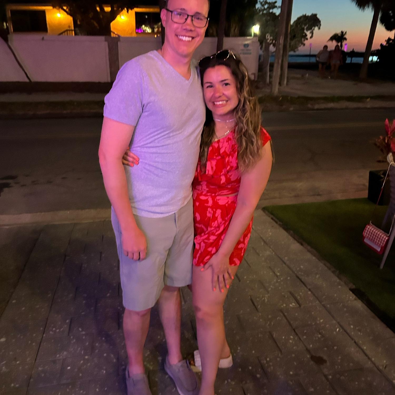 A birthday trip for Lauren's birthday to St. Pete's beach