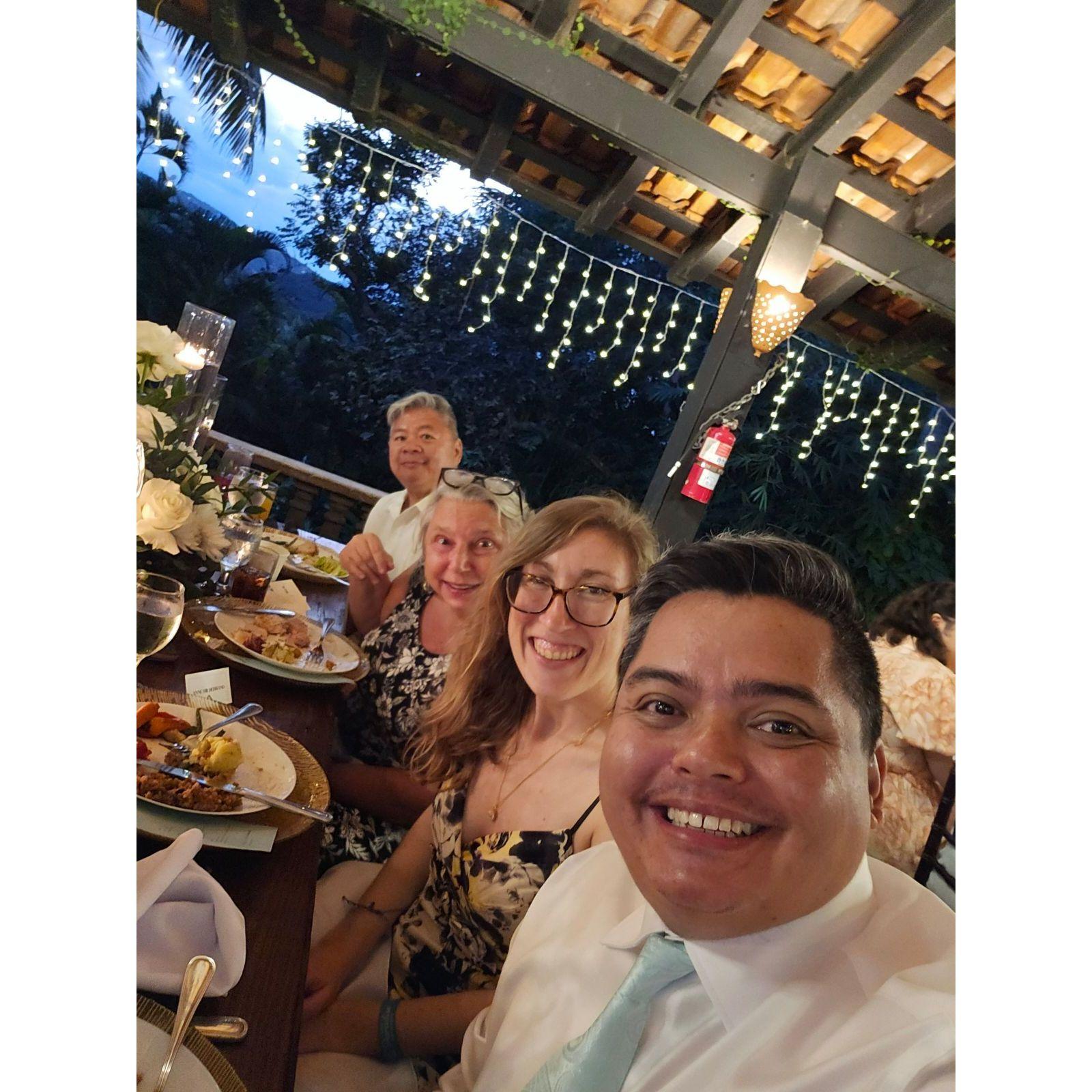 Puerto Rico with Mike's parents, Thea and Mike Sr. January 2025.
