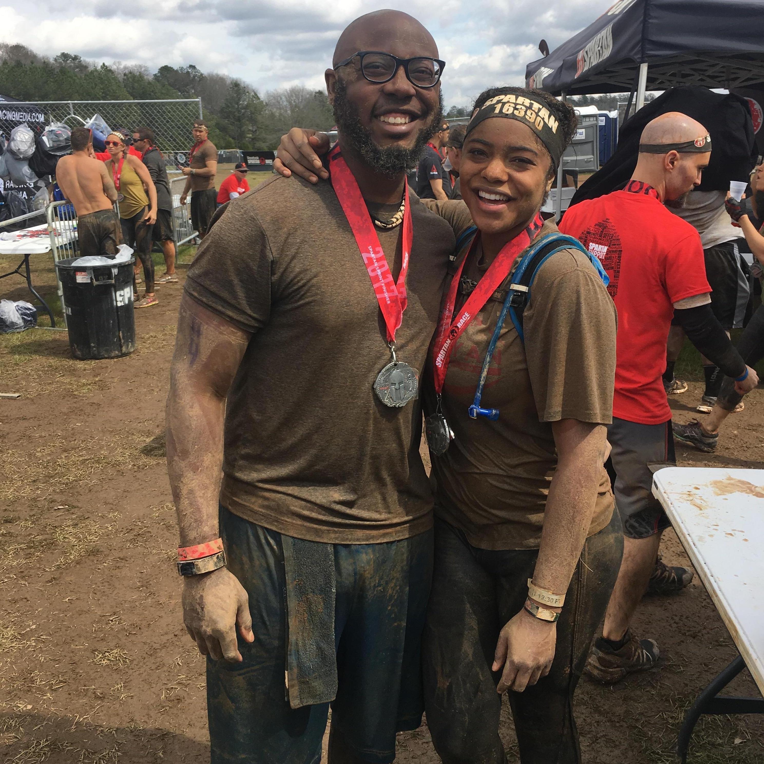 A couple that gets muddy together, stays together!