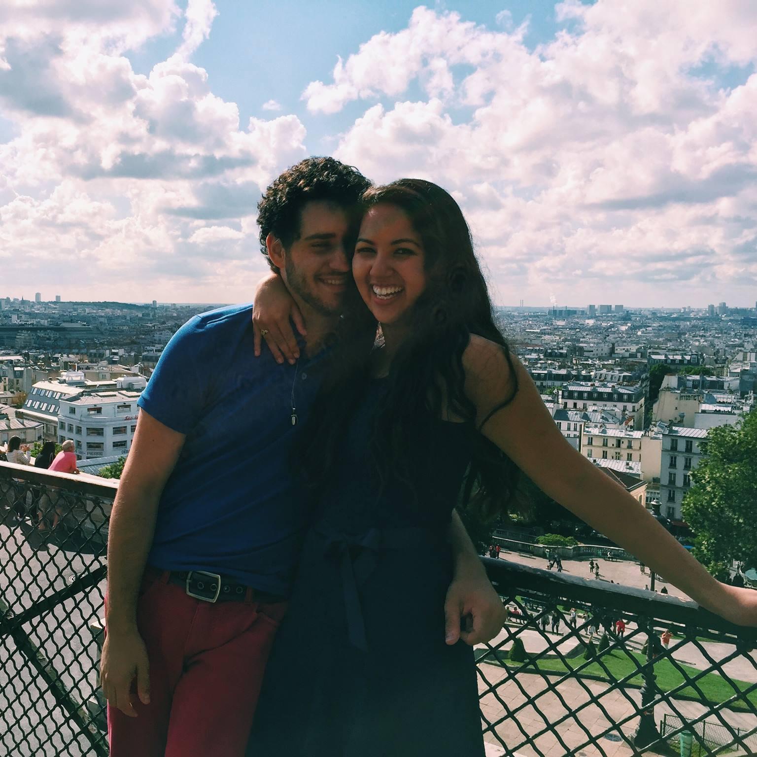 Visiting on Naomi's layover from Cameroon back to the United States. July 2015.