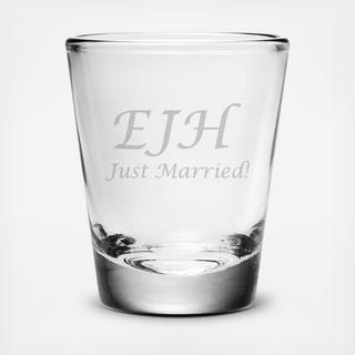 Personalized Shot Glass, Set of 4