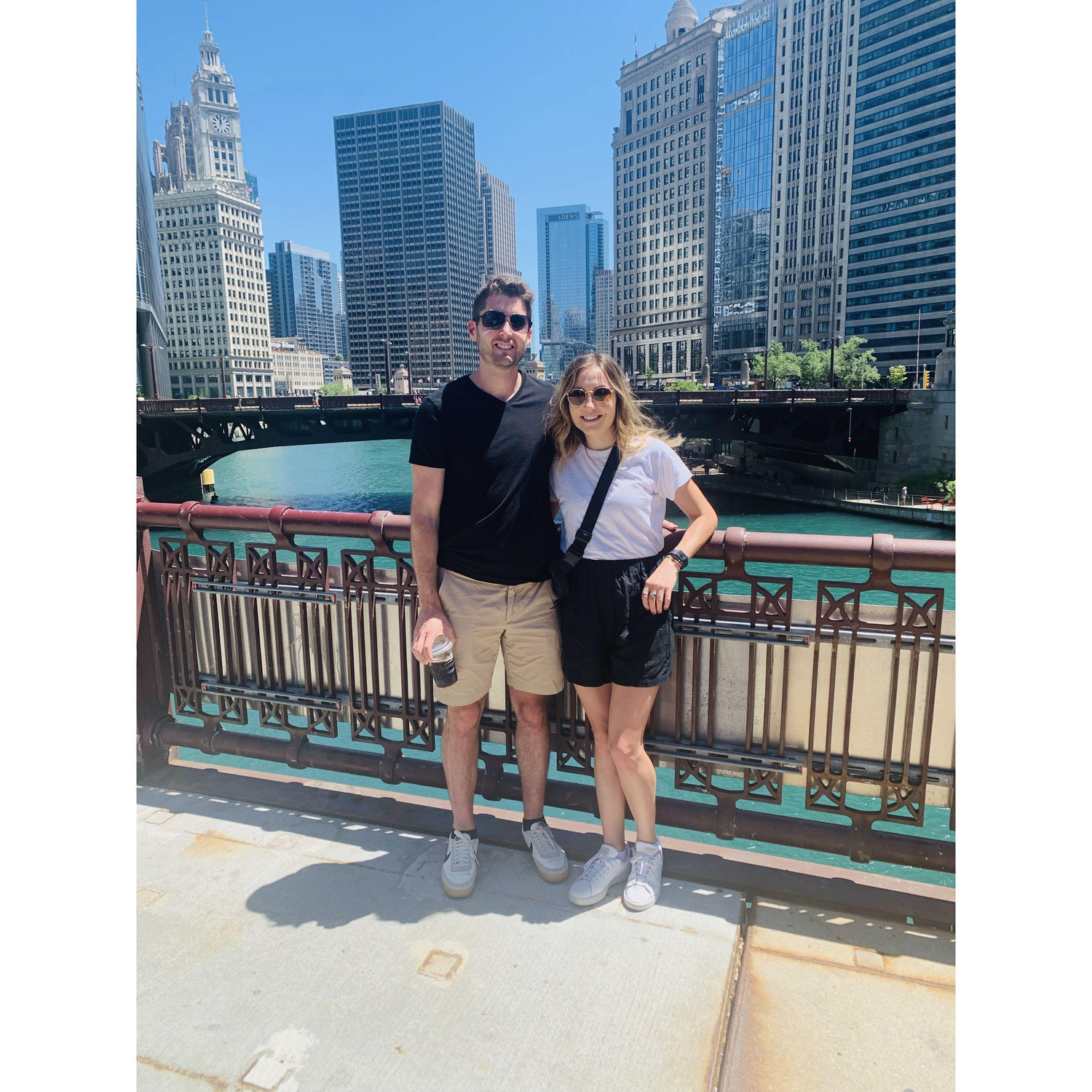 Visiting some friends in Chicago in 2021