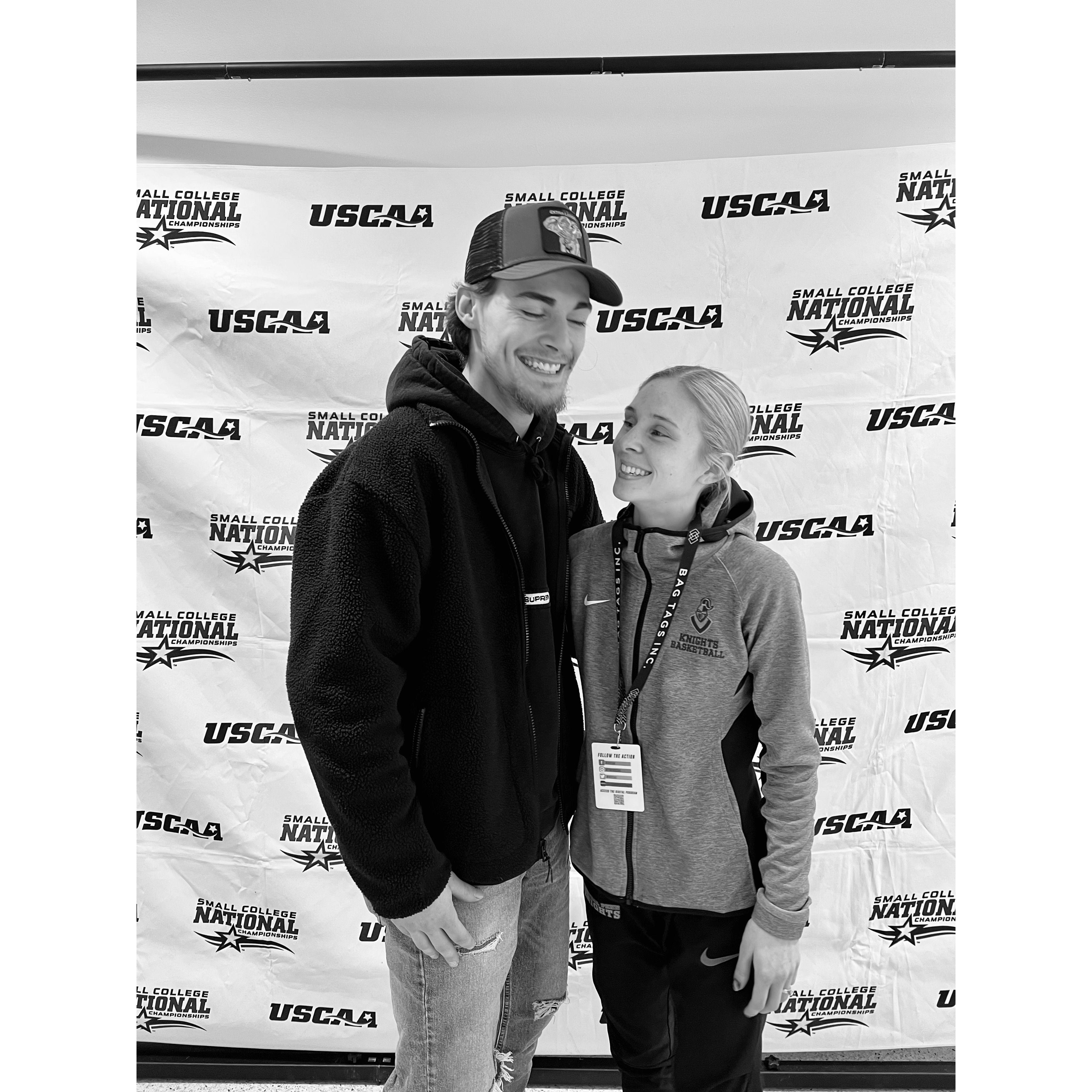 College Basketball National Championship

Nick Drove 10 Hours To Be There To Support Me.