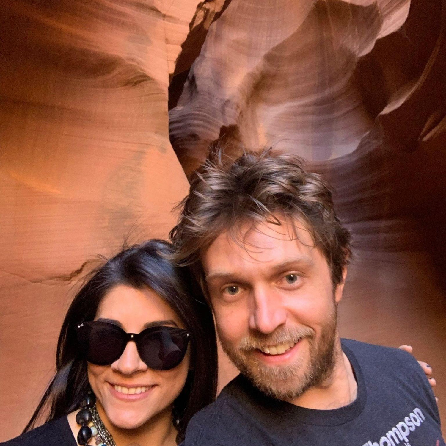 Antelope Canyon in Arizona is no longer open to tourists, and we had a special afternoon with our guide, exploring the canyon, Horseshoe Bend and other aspects of Navajo land.