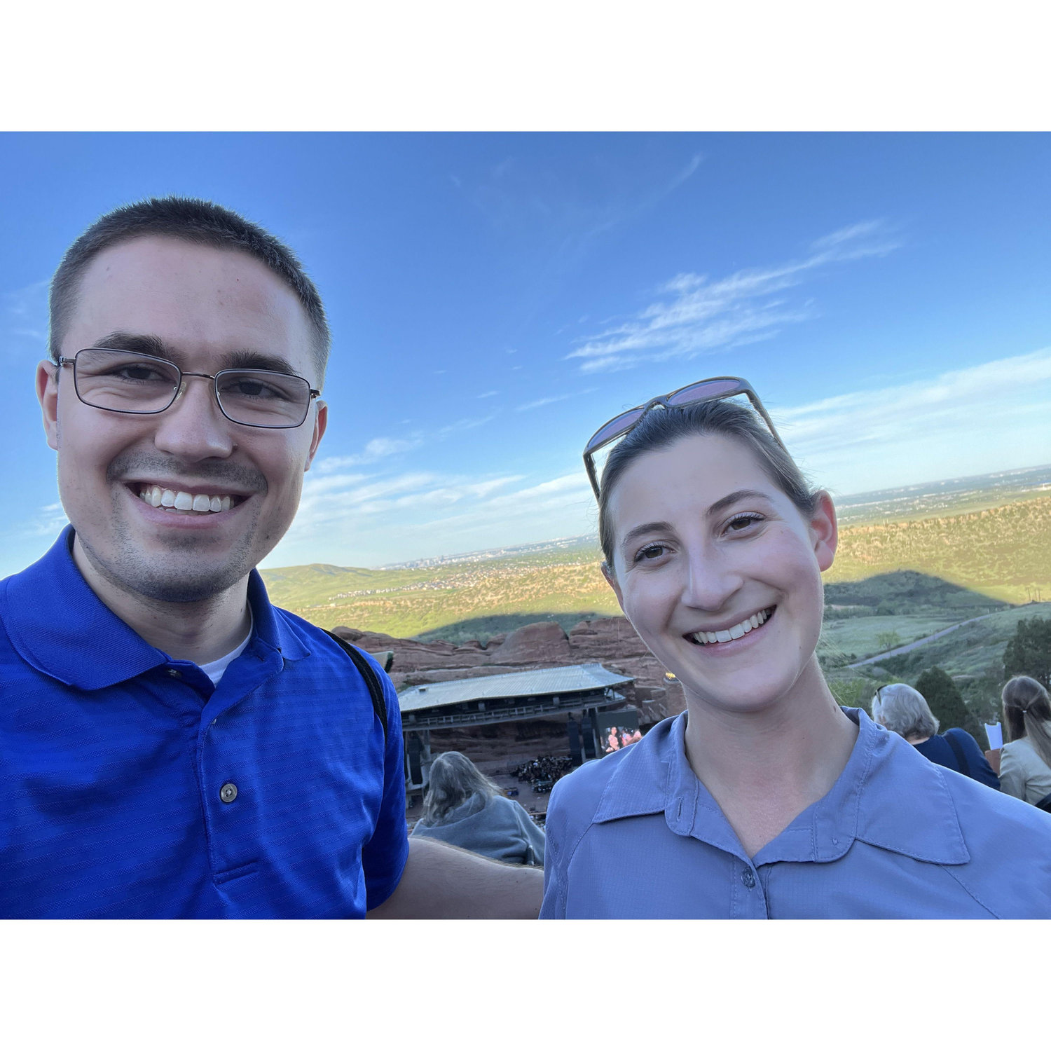 Visiting Red Rocks in Denver!