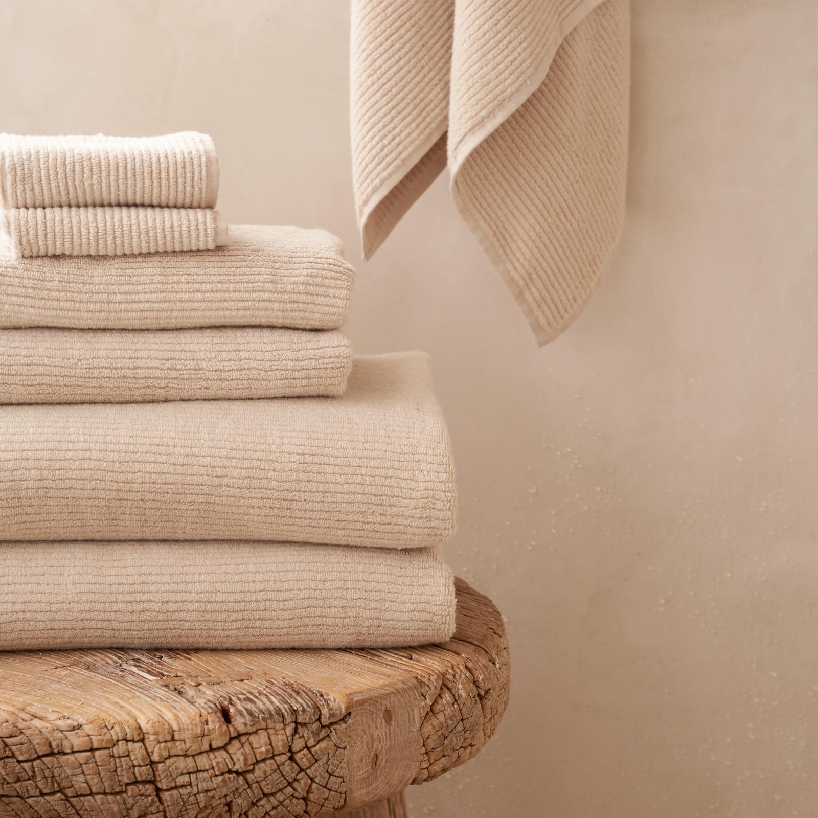 Soft Rib Turkish Cotton Bath Towel