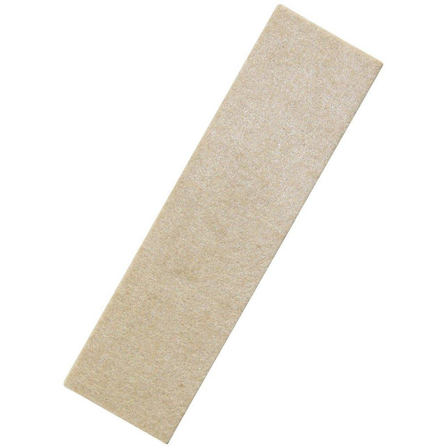 Super Sliders 2-1/2" x 9" Reusable Furniture Sliders to Move Heavy Items Quickly and Easily (Felt Hardwood Slider, 4 Pack)