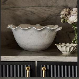 Wynn Portuguese Glazed Terracotta Serve Bowl