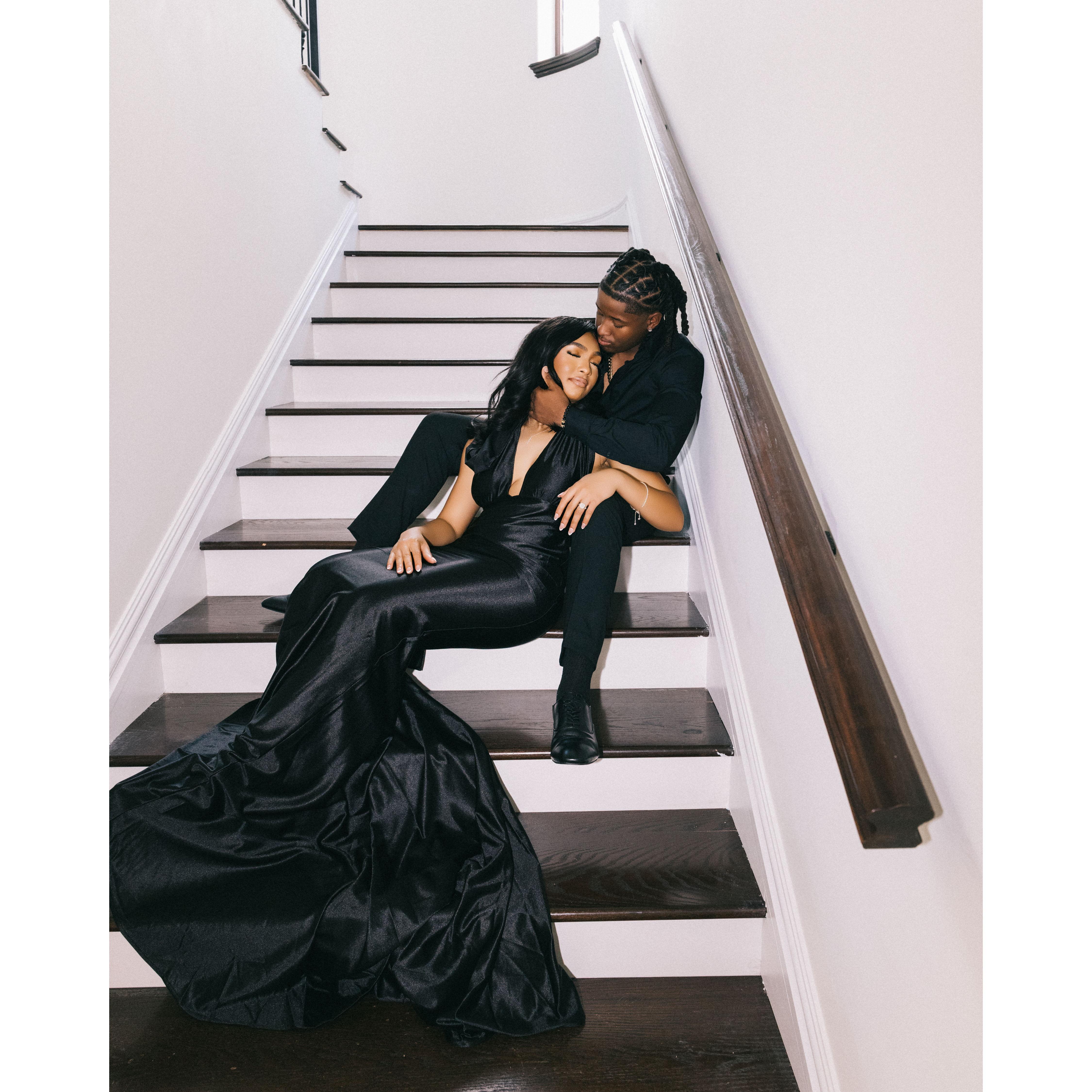 Our Engagement photoshoot in Miramar Florida.