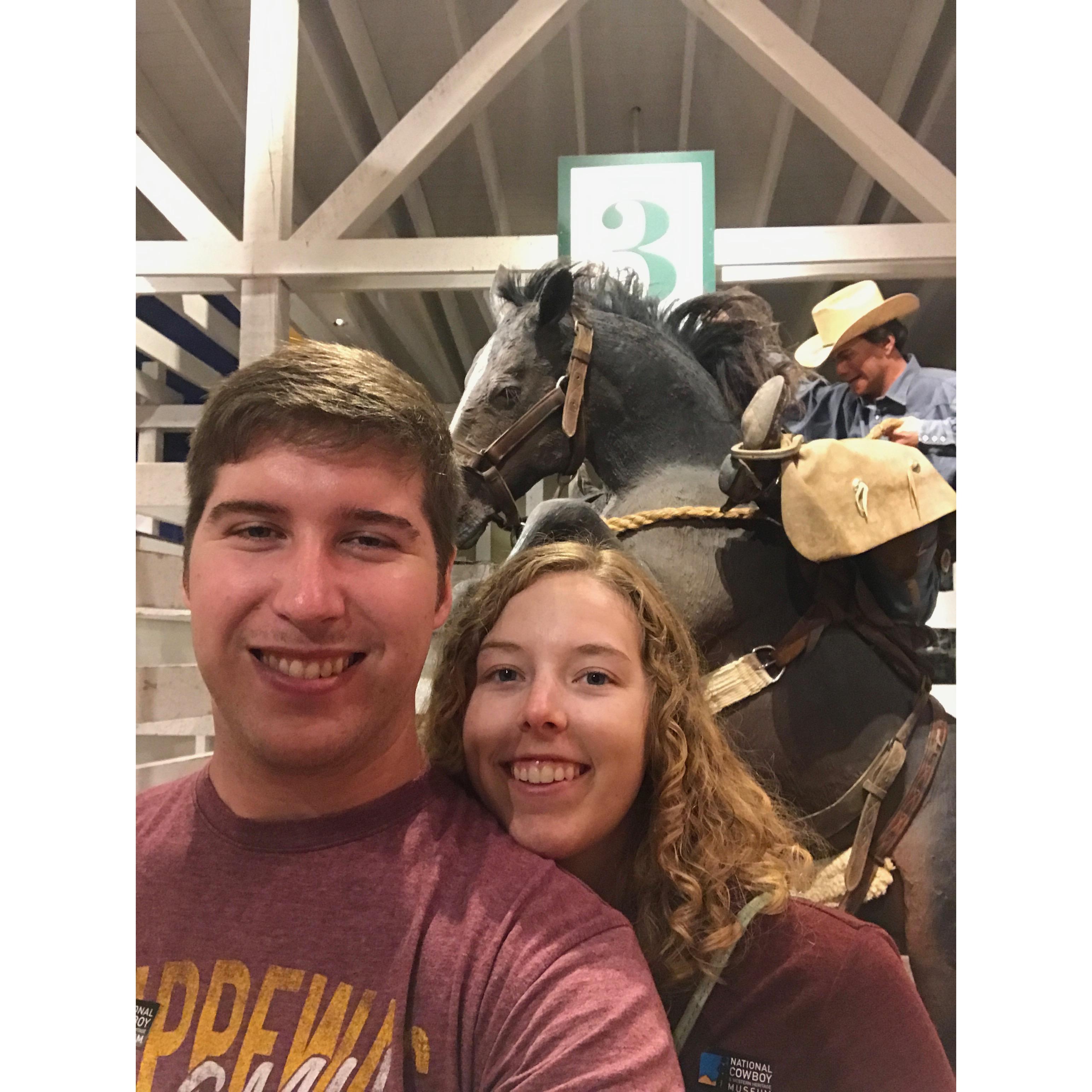 An unknown claim to fame in Oklahoma, the National Cowboy Museum. We visited in the summer time with Gary and Nancy.