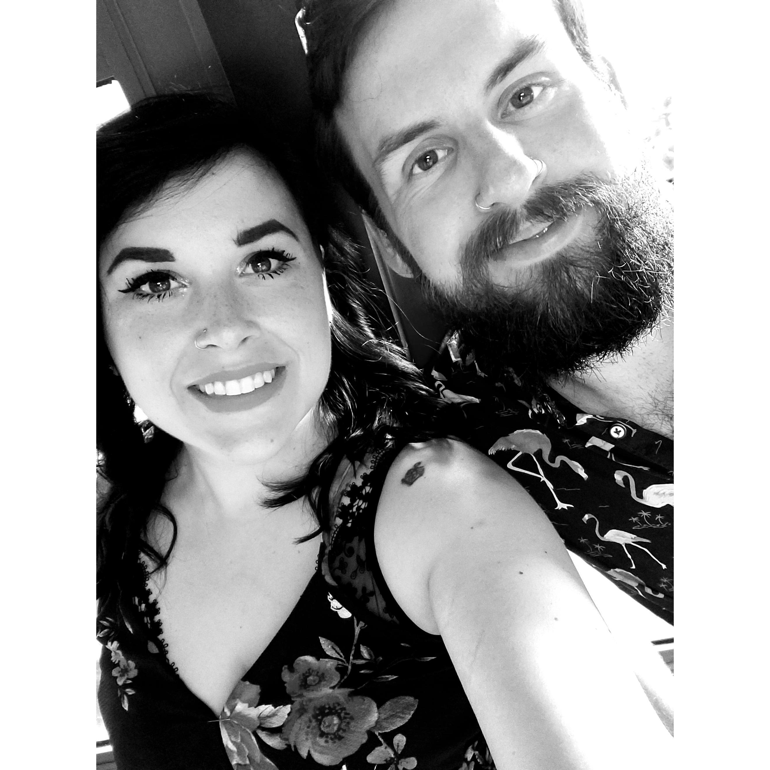 Our first major trip together to Florida.
