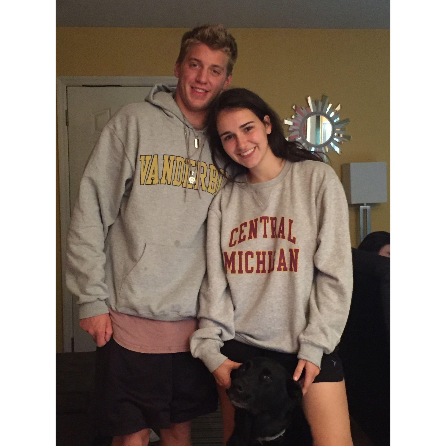 Halie and Michael met in the summer of 2017, so they spent 3 years of college and grad school dating long distance.