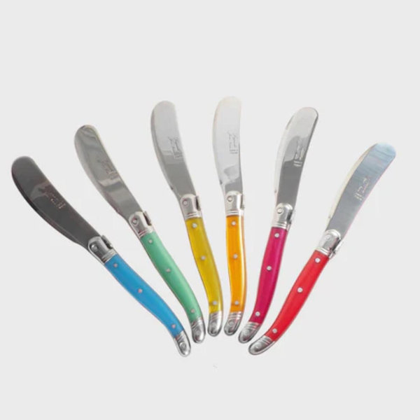 Rainbow Mini Cheese Spreaders (Set of 6)