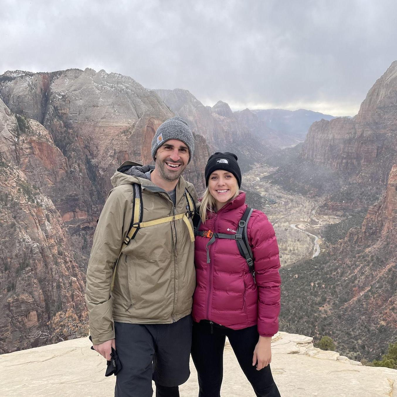 Hiking Angel's Landing in Zion, Utah