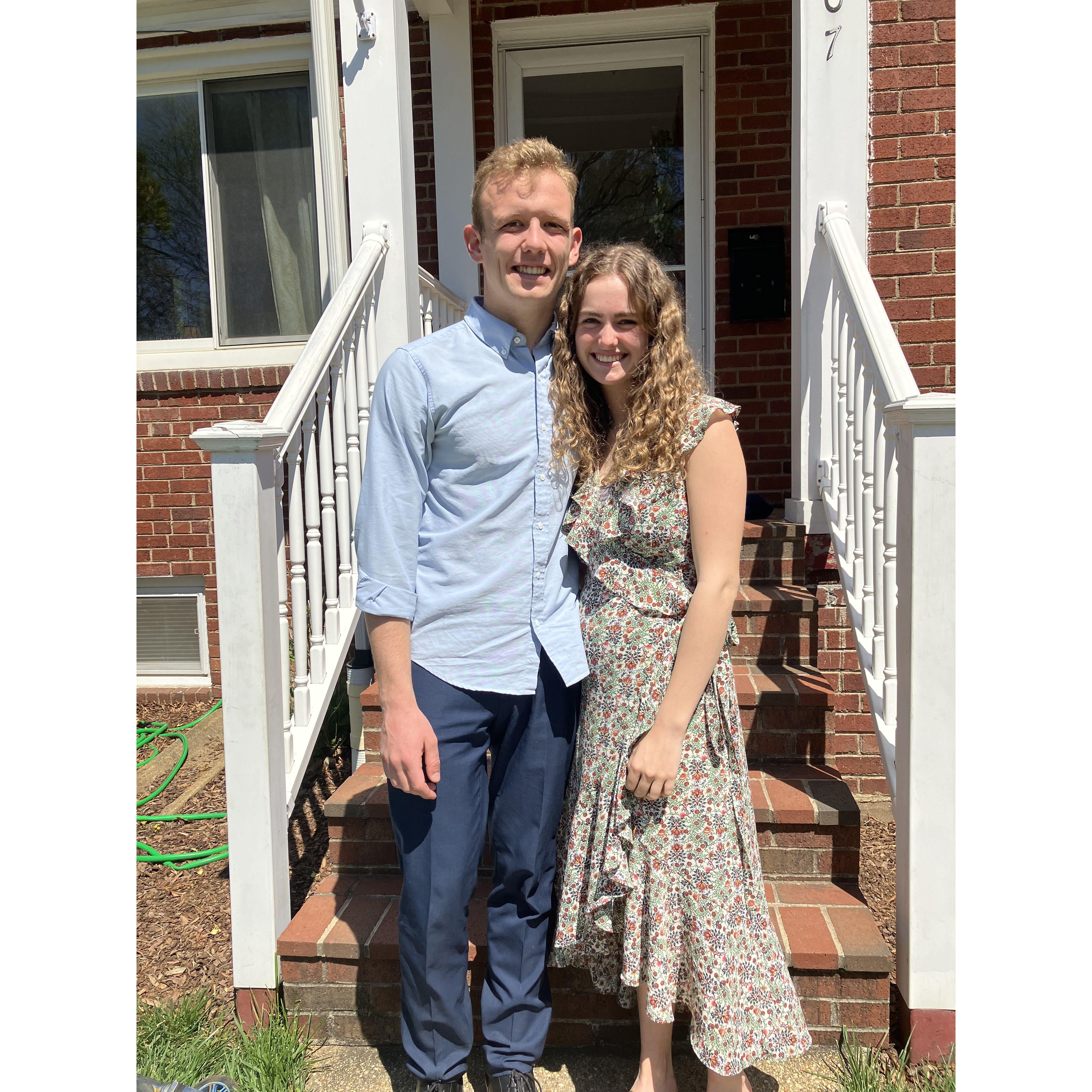 Easter at Lizzy's house 2023 - When Joe met Lizzy's family for the first time