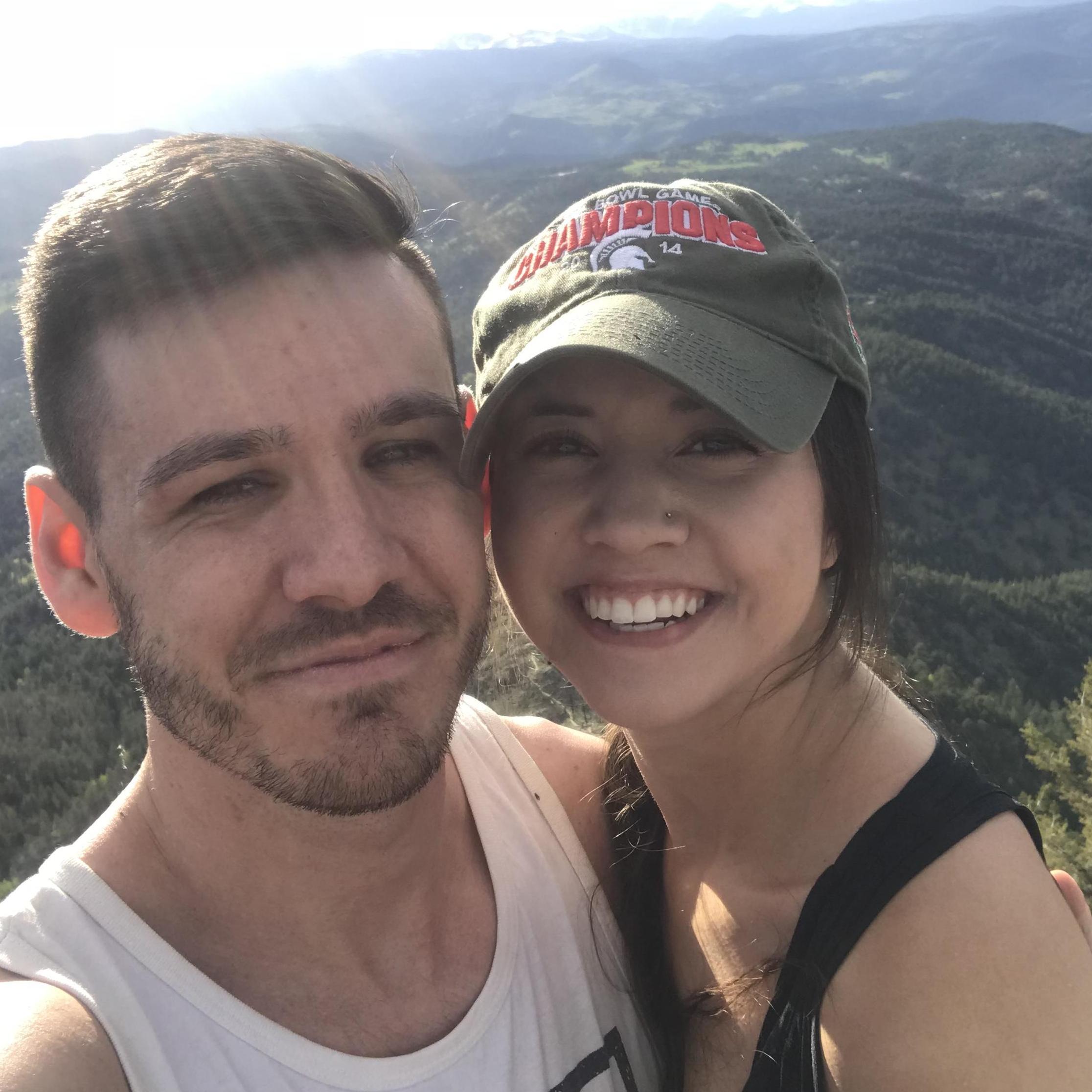 Our first hike together! Bear Peak in Boulder, Colorado