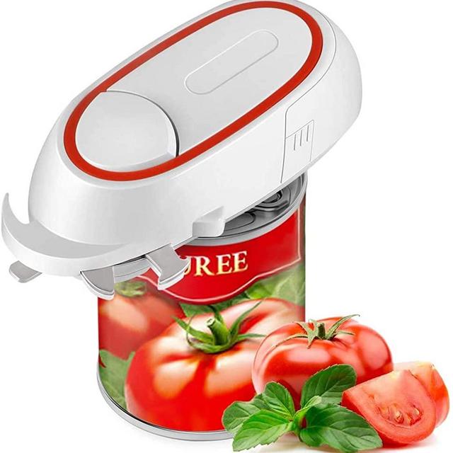 Electric Can Opener, Multifunctional Can Opener, Restaurant Can Opener, Full – Automatic Hands Free Can Opener for Chef's, Individuals, Arthritis and Housewife