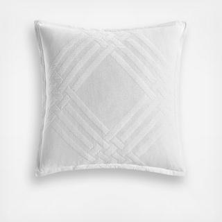 Hotel Collection - Locked Geo Cotton European Sham