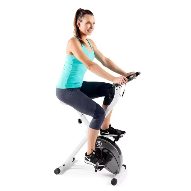 Marcy Foldable Upright Exercise Bike