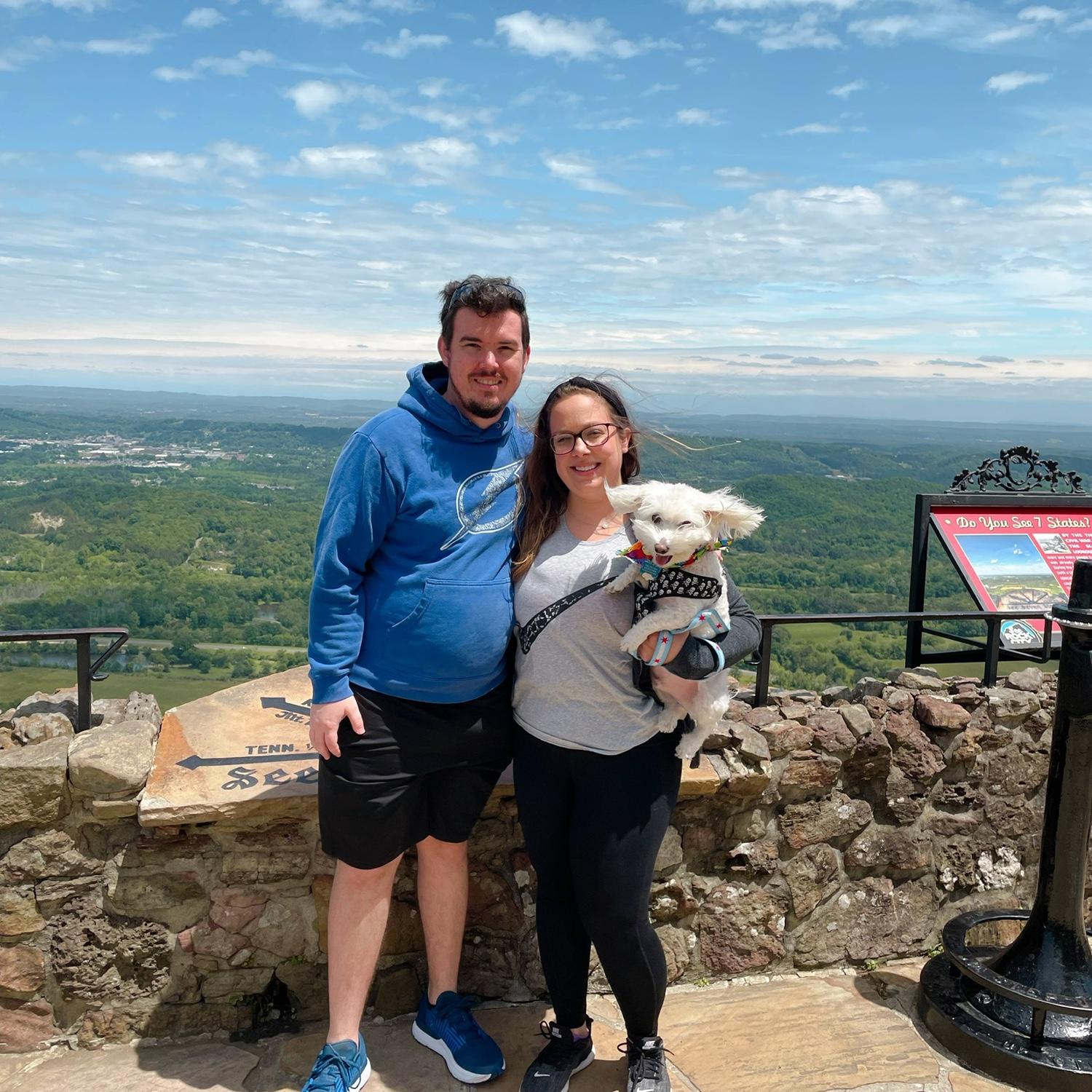 Our first trip together. Lookout Mountain May 2021