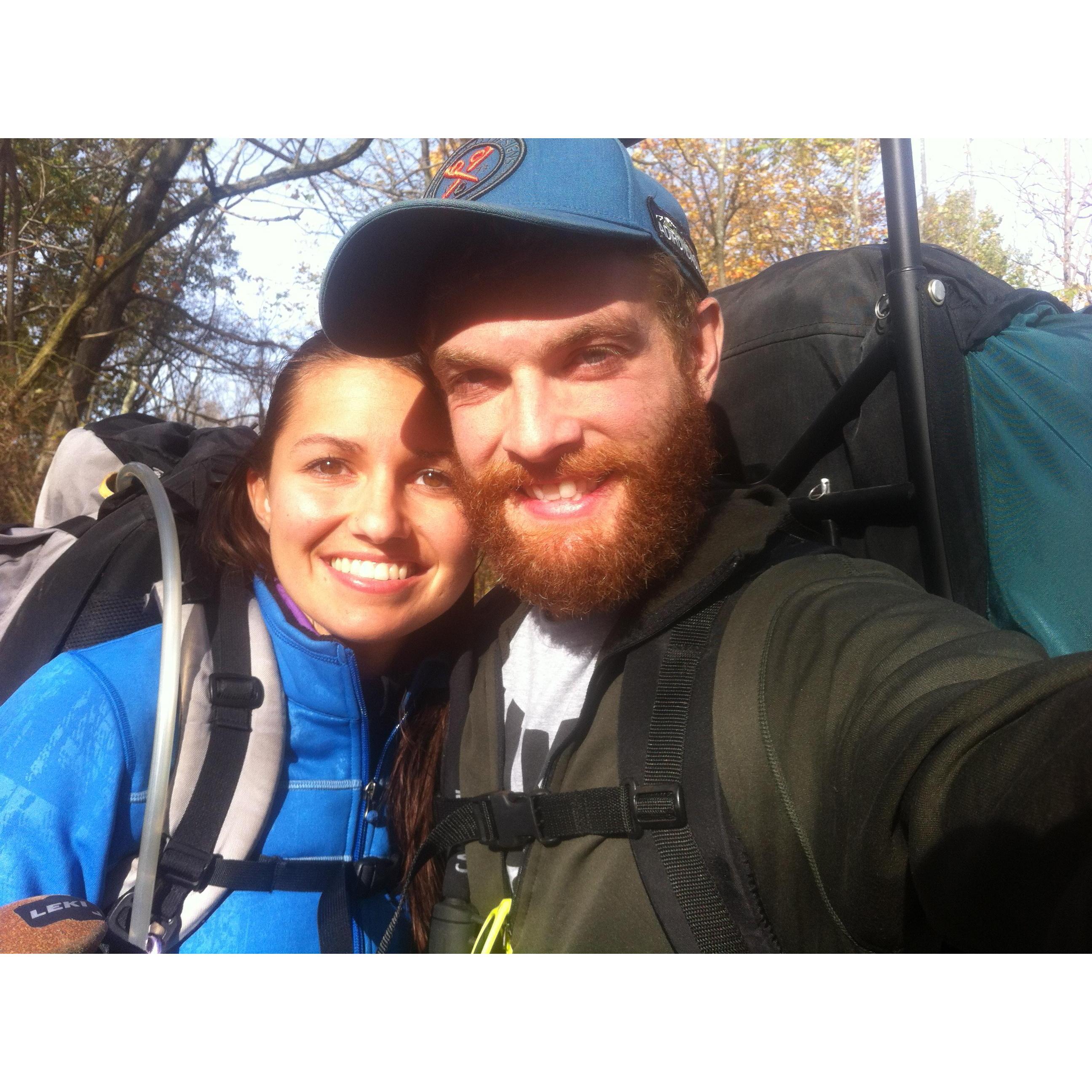 Backpacking in Ohio (either Zaleski State Forest or Wayne National Forest)