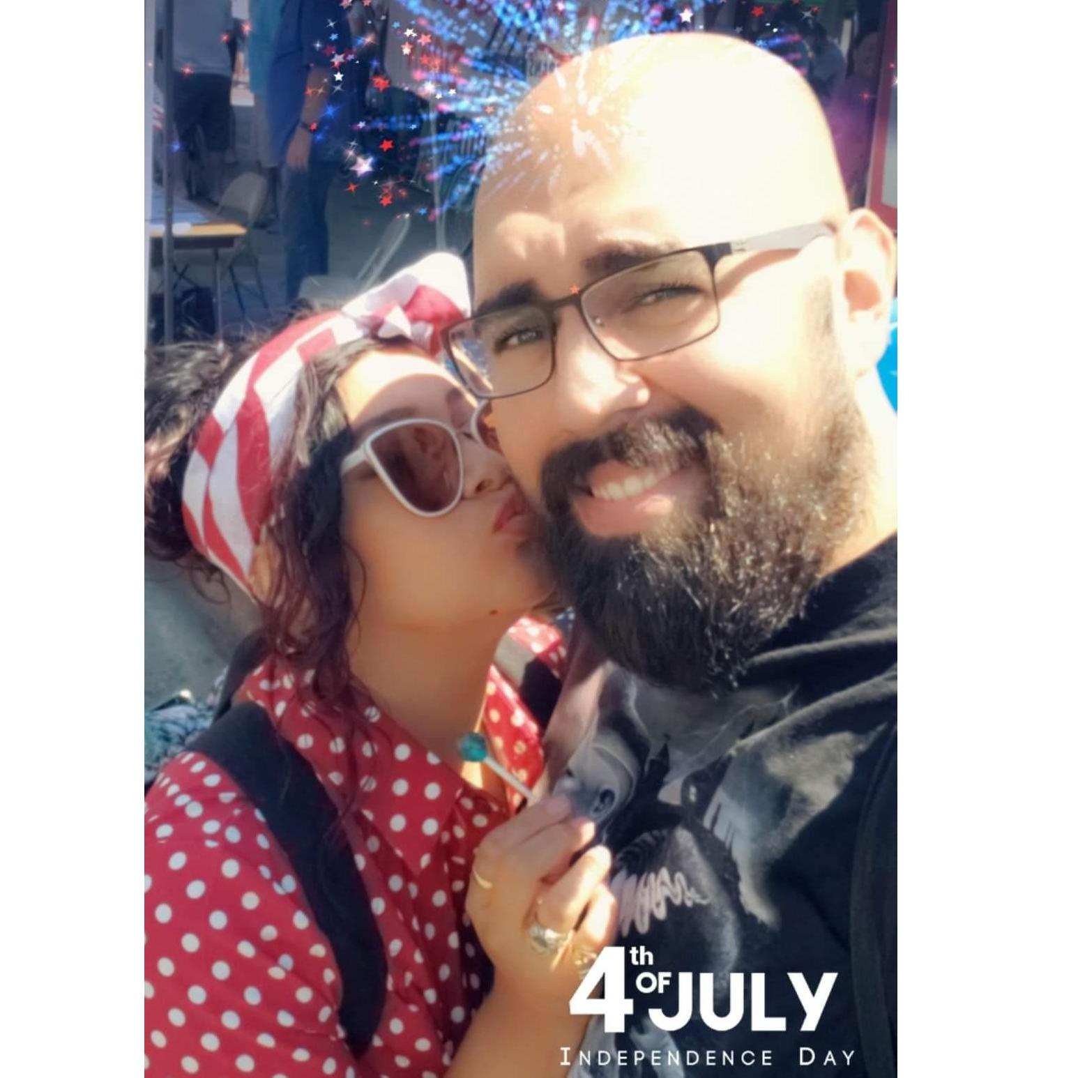 He makes me melt like a popsicle on the 4th of July!