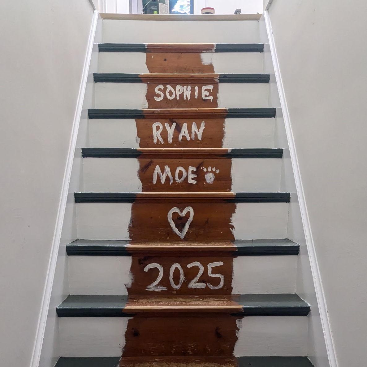 Sophie moves in and demands major renovations, June 2025