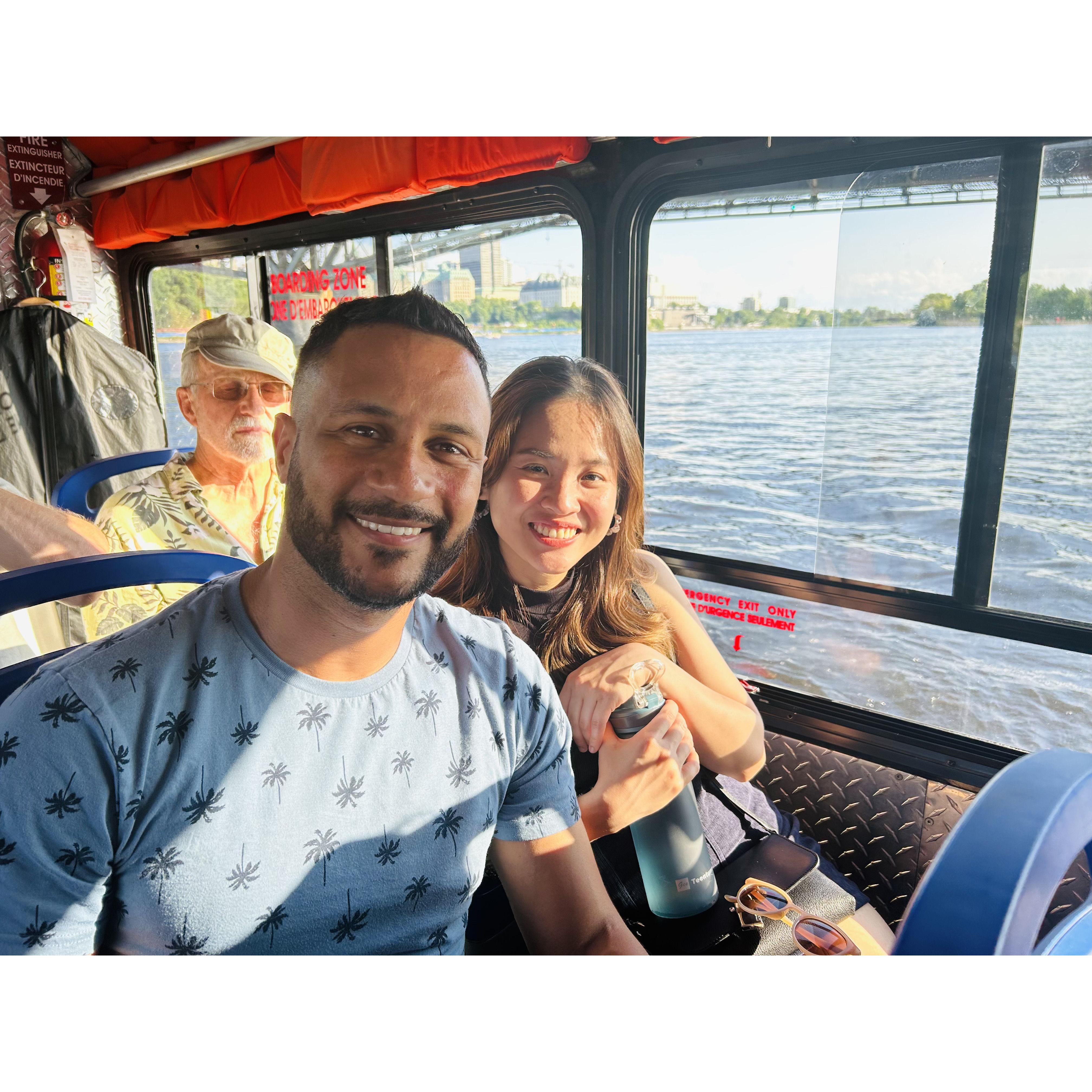 our first date in Ottawa