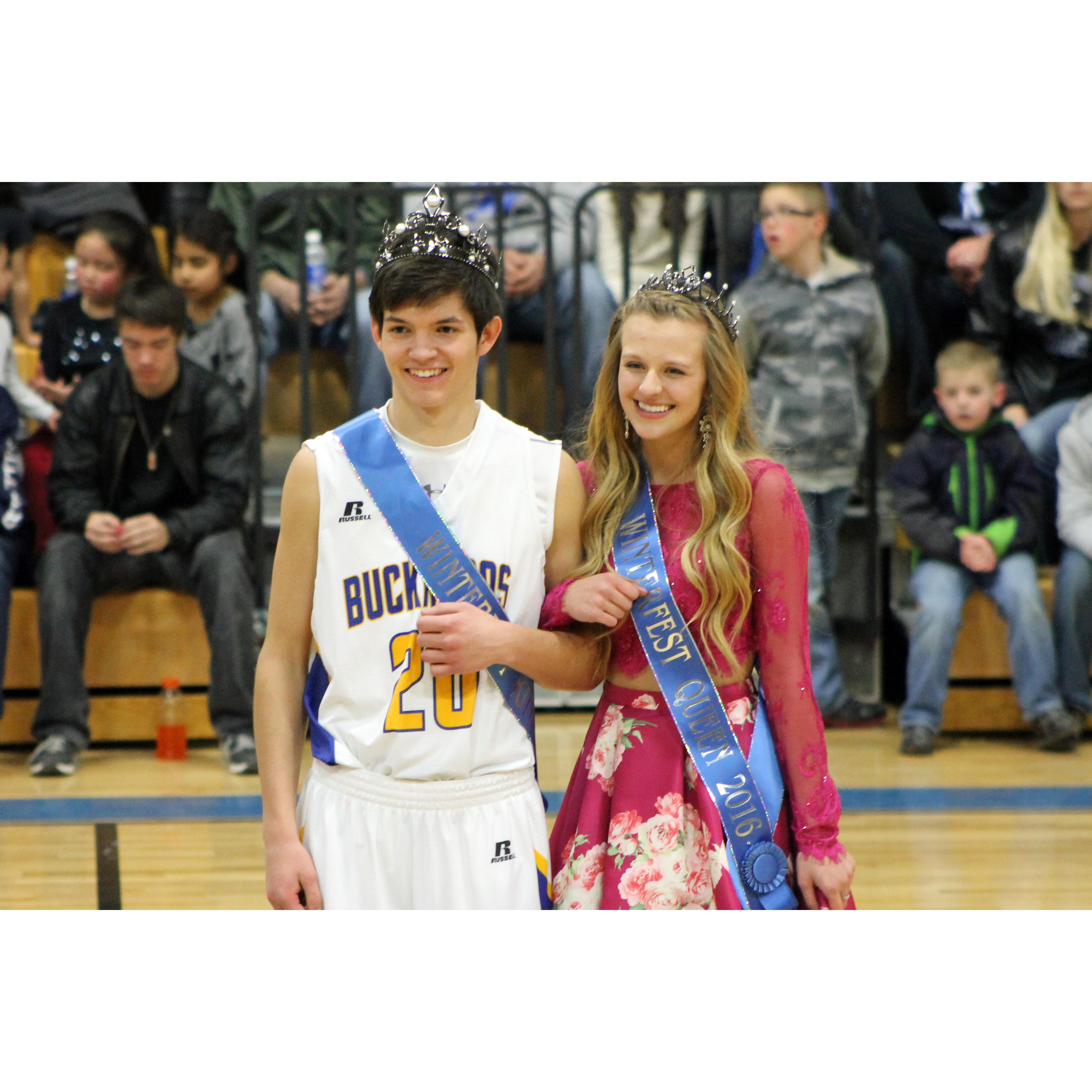 Winterfest King and Queen 2015