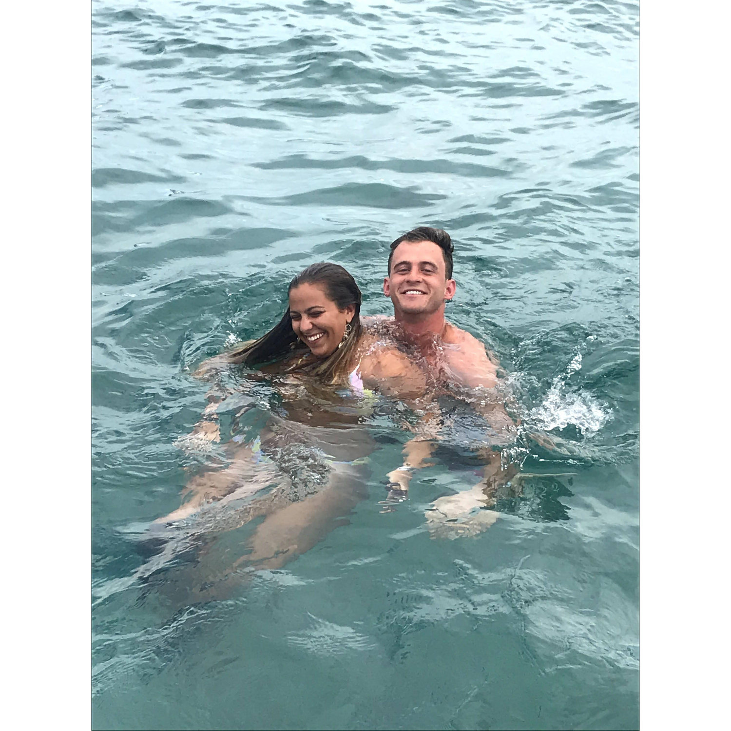 the vacation we took together after knowing each other for a month