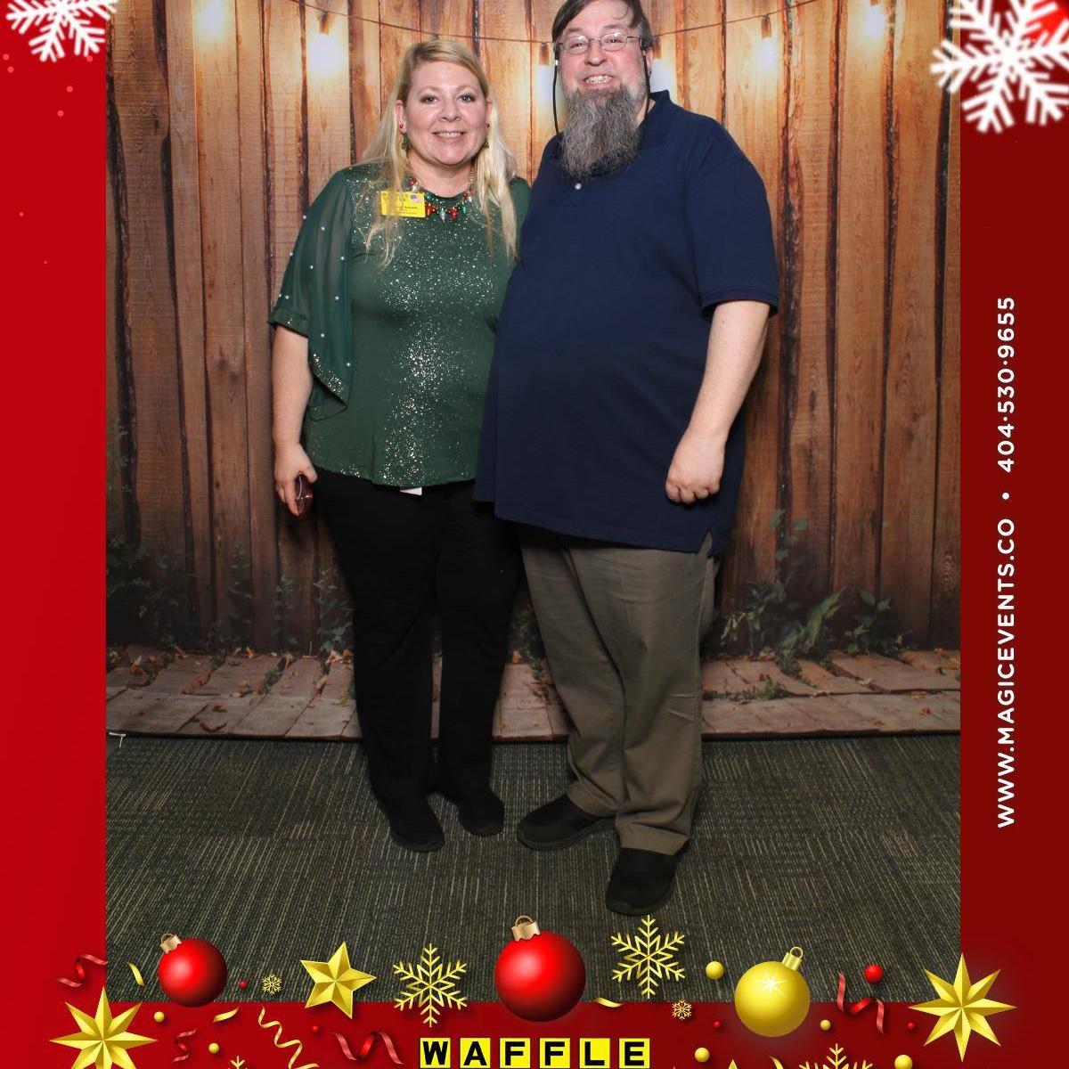 Christmas office party at Waffle House Corporate 2024